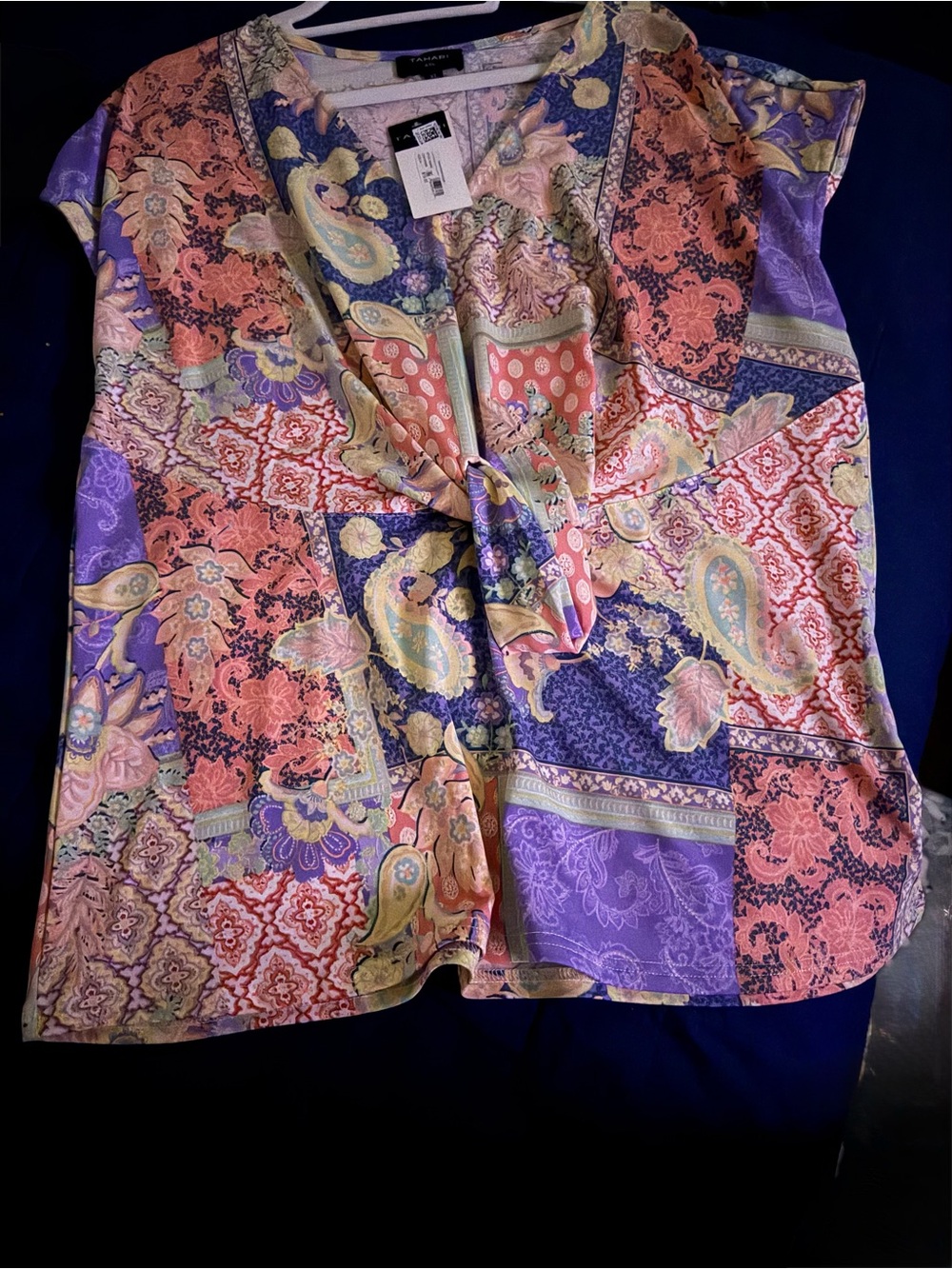 NWT Tahiti v-neck blouse